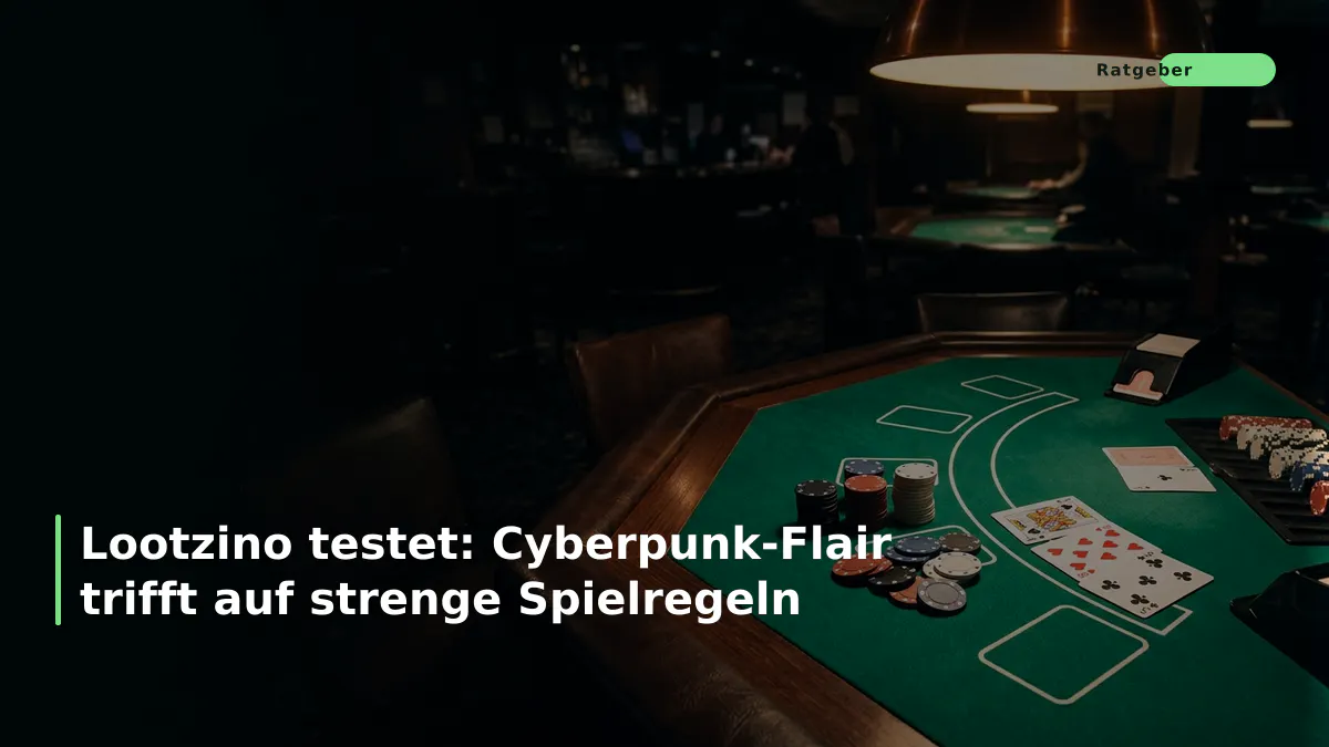 Lootzino testet: Cyberpunk-Flair trifft auf strenge Spielregeln