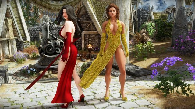 The Red Woman Dress by Predator-RJ.png