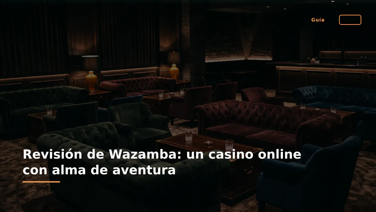 Revisión de Wazamba: un casino online con alma de aventura