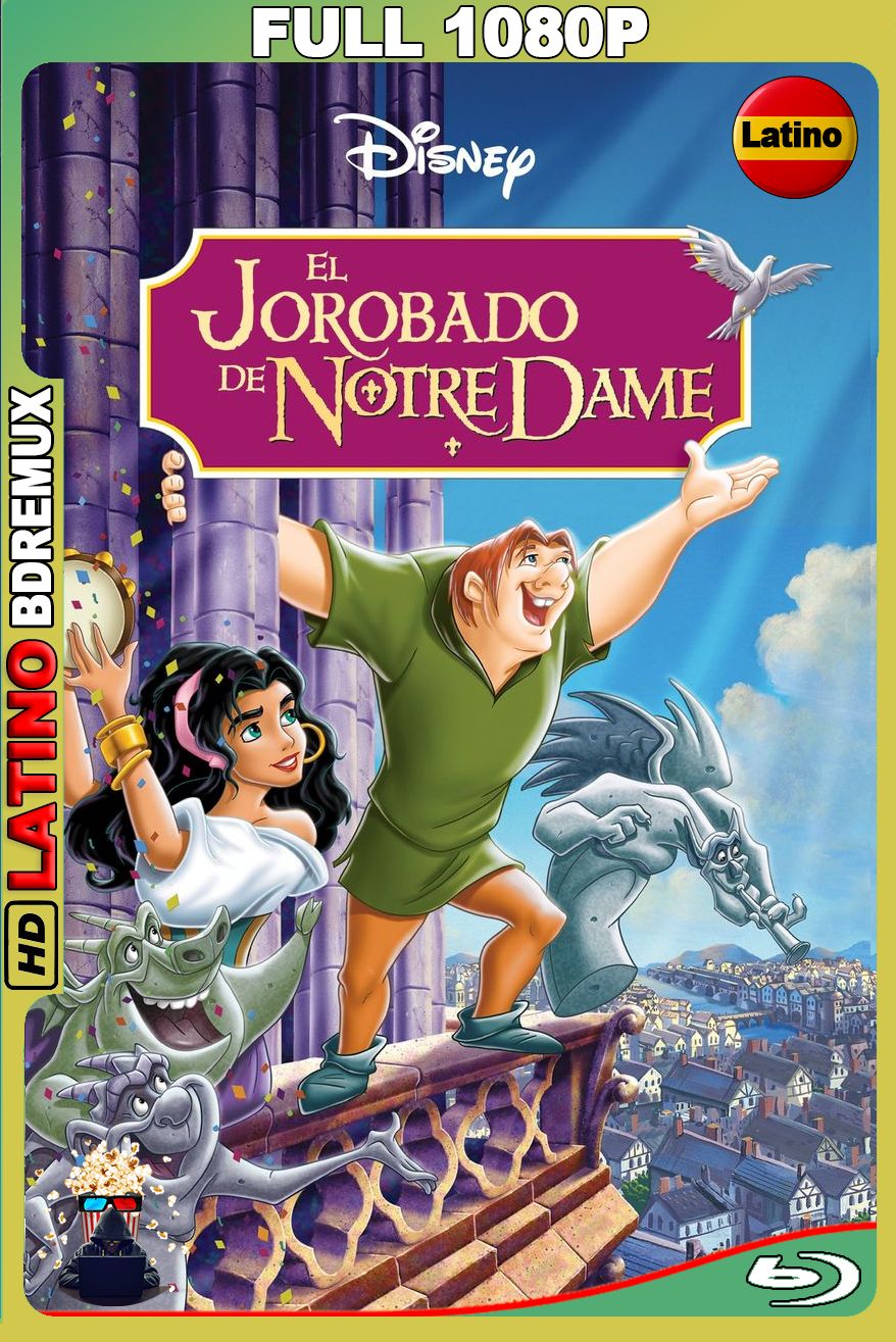 El jorobado de Notre Dame (1996) [Full 1080p] BDREMUX [Latino-Inglés]