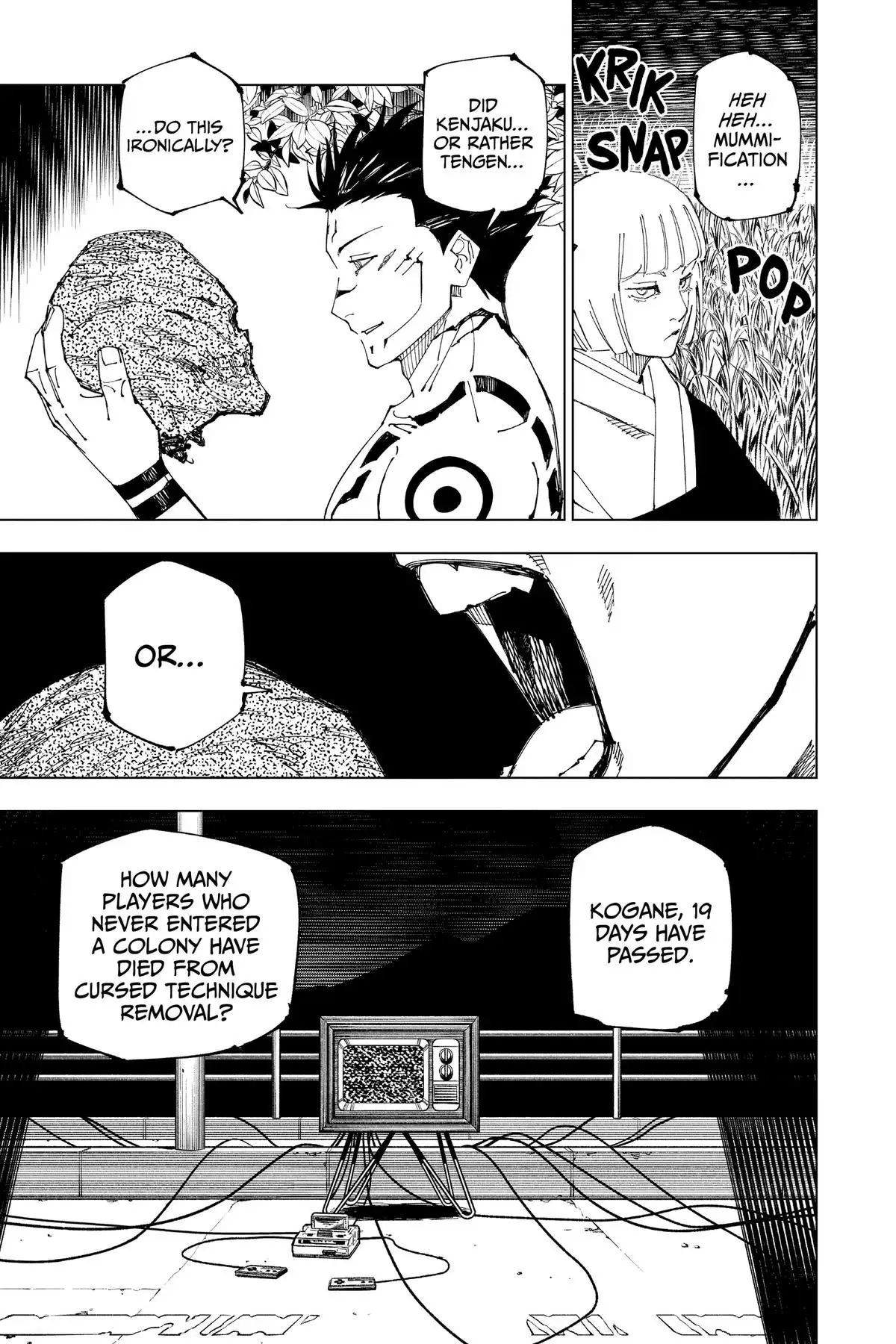 Read Jujutsu Kaisen Chapter 222 English - Page 3