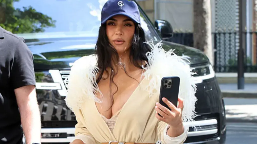 Kim Kardashian's Risqué Lace Dress Selfie Sparks Fashion Frenzy