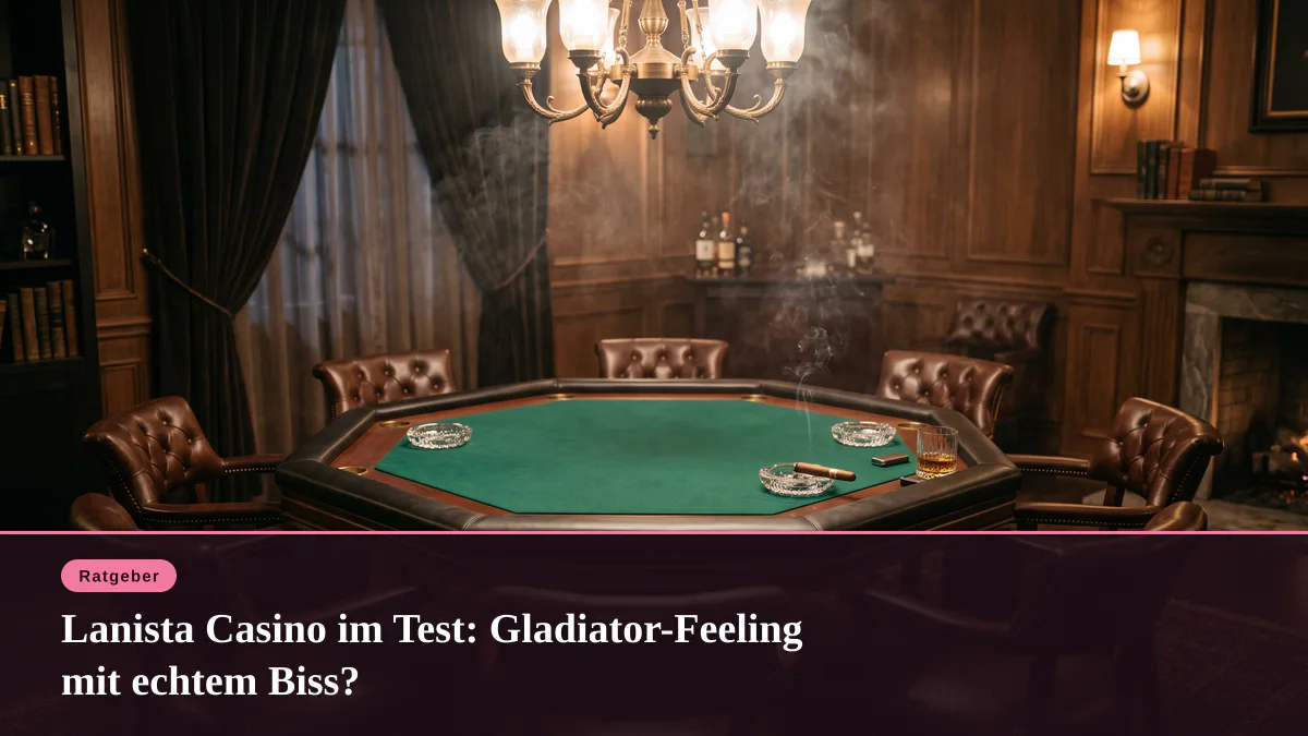Lanista Casino im Test: Gladiator-Feeling mit echtem Biss?