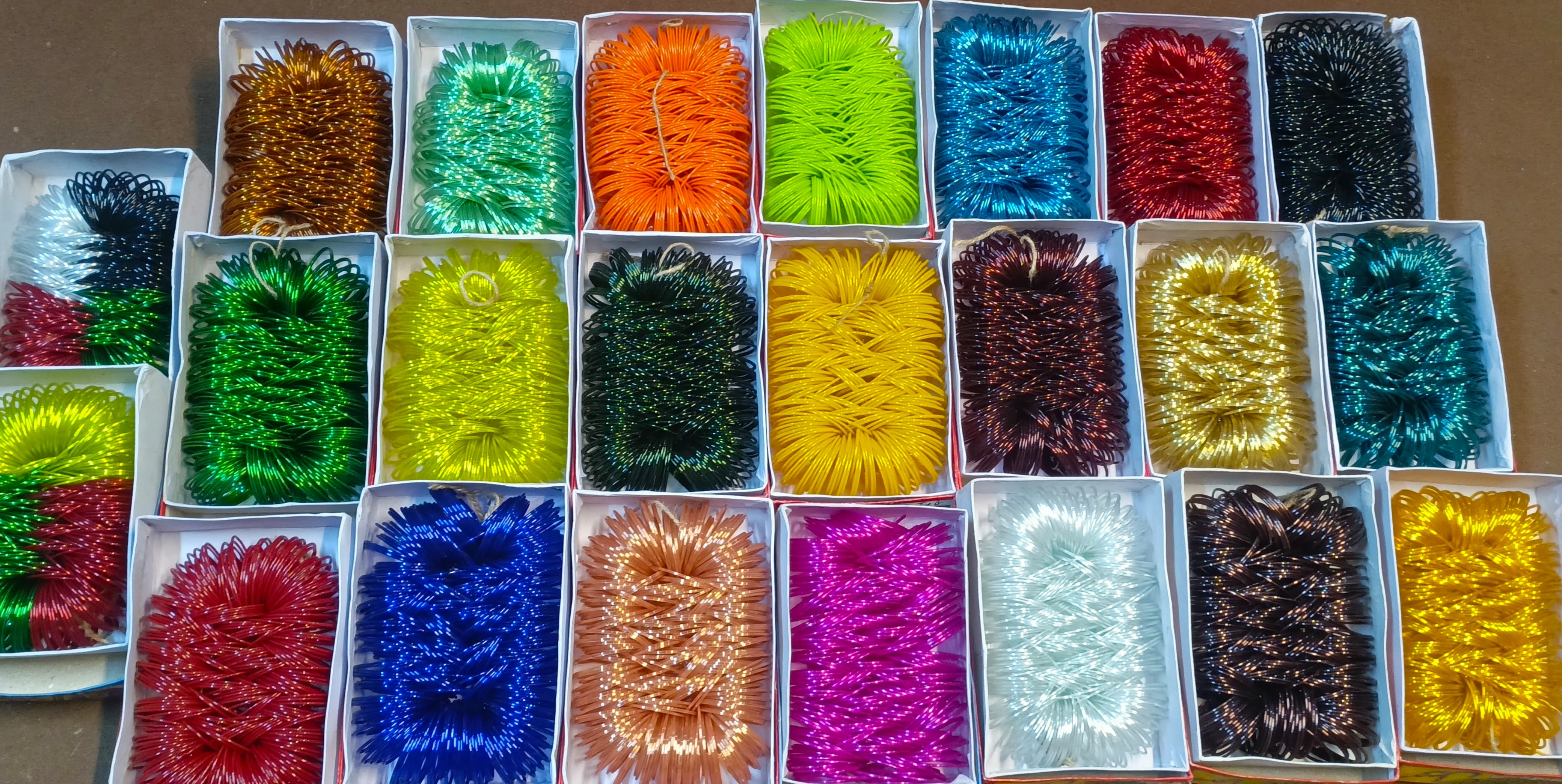 Glass bangles