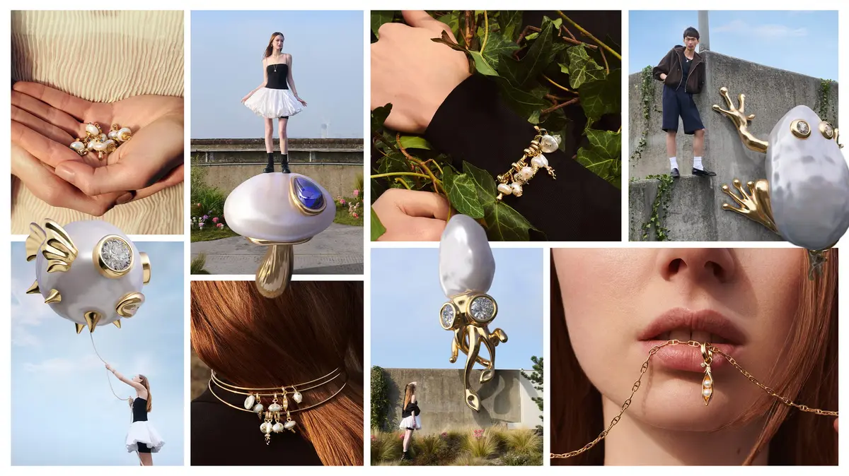 Pearls Reimagined: Stylist Harry Lambert Collaborates with Pandora