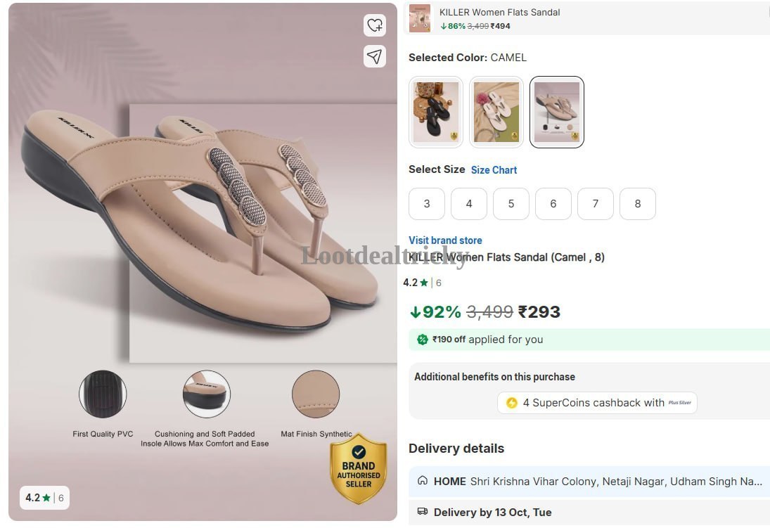 Killer Women Flats | Best Deal Killer Women Flats | Best Deal