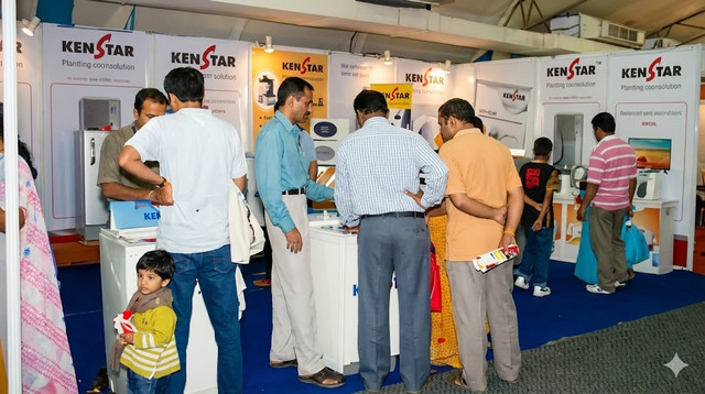 Kenstar pavilion at ICE Mega Expo