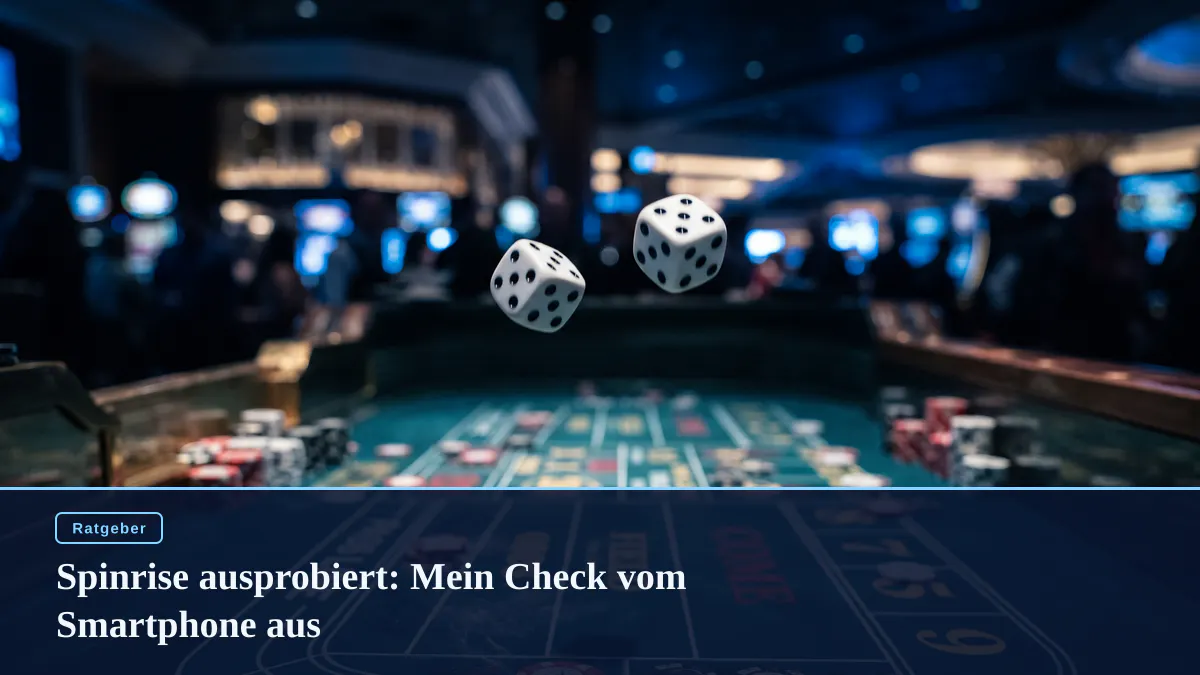 Spinrise ausprobiert: Mein Check vom Smartphone aus
