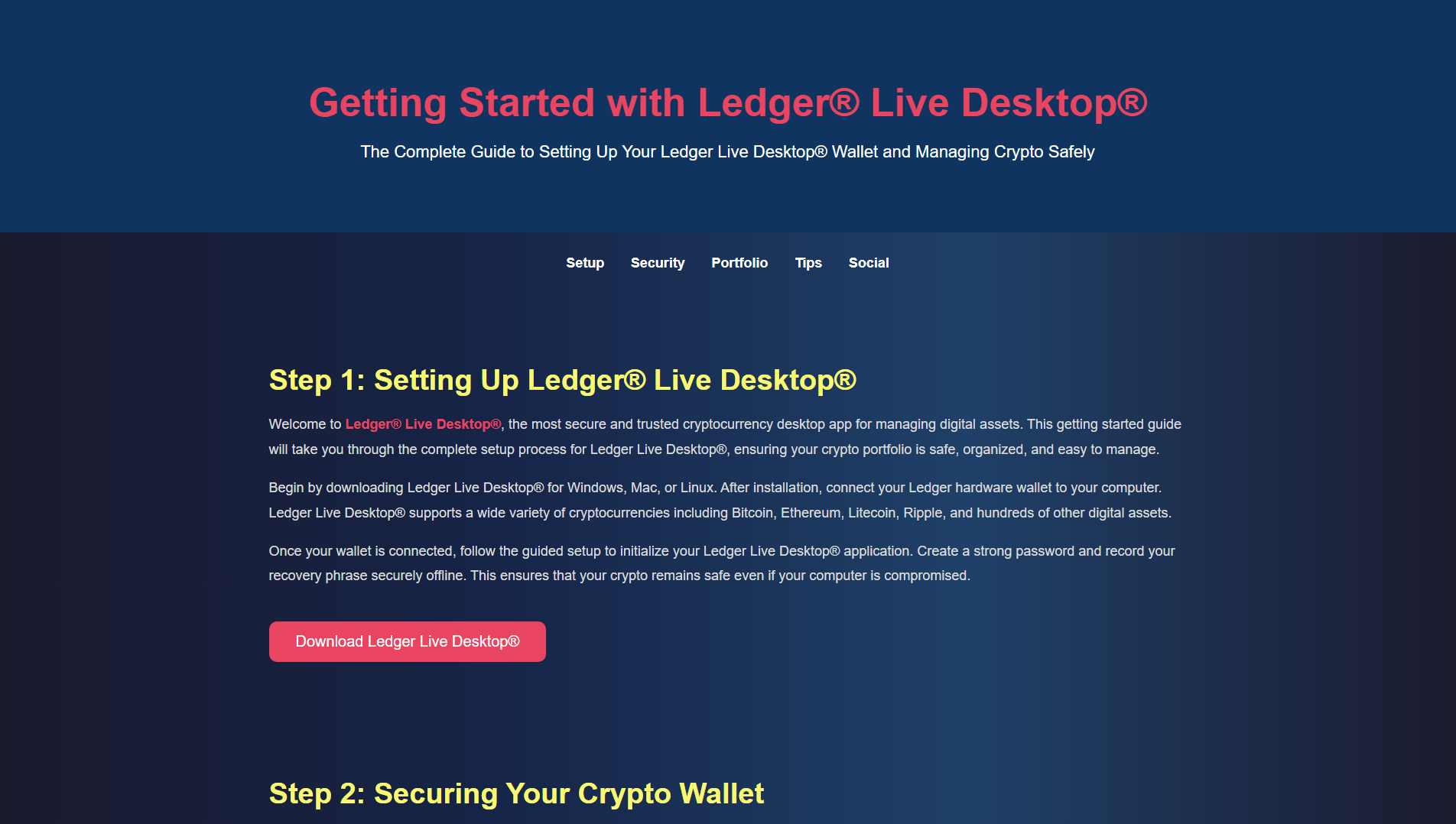 Stored capture of ledzeer-live-desktop.pages.dev