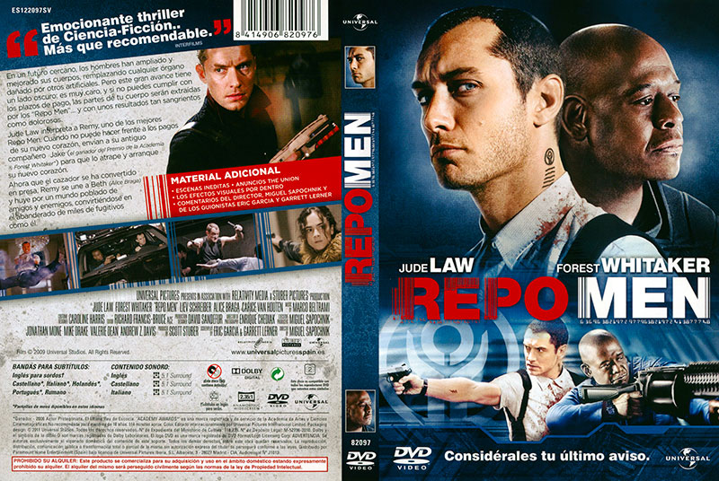 Repo carat - Repo Men [DVD9 Full] [Pal] [Esp/Ing/Ita] [5.1] [Sub:Multi] [2010] [Fantástica] [VS]