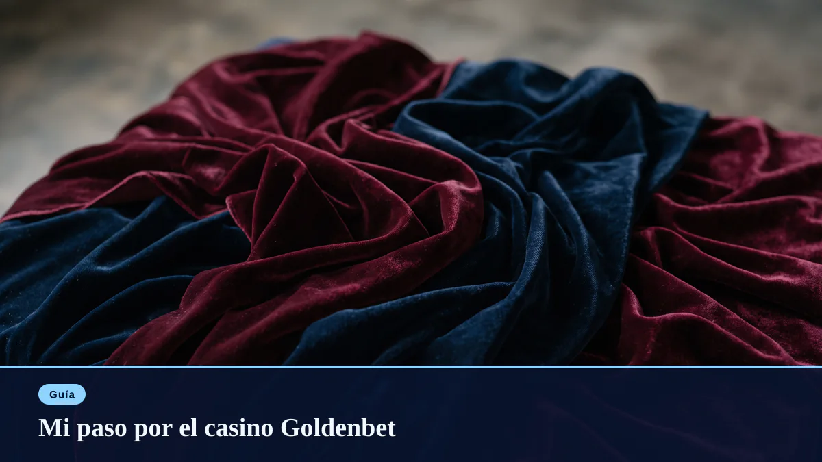 Mi paso por el casino Goldenbet