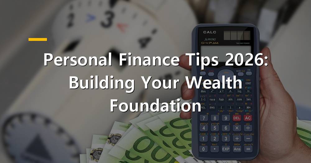 Person organizing finances on a laptop with charts and graphs, representing personal finance tips 2026