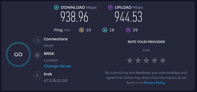 Speedtest