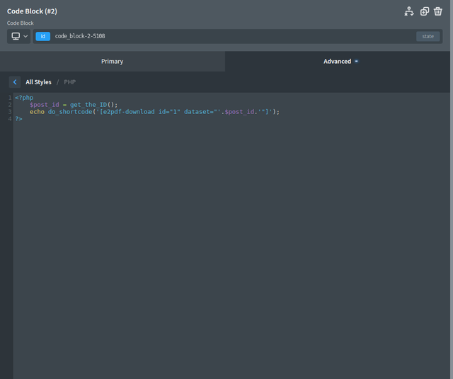 code-block