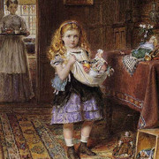 George Goodwin Kilburne Collecting Toys