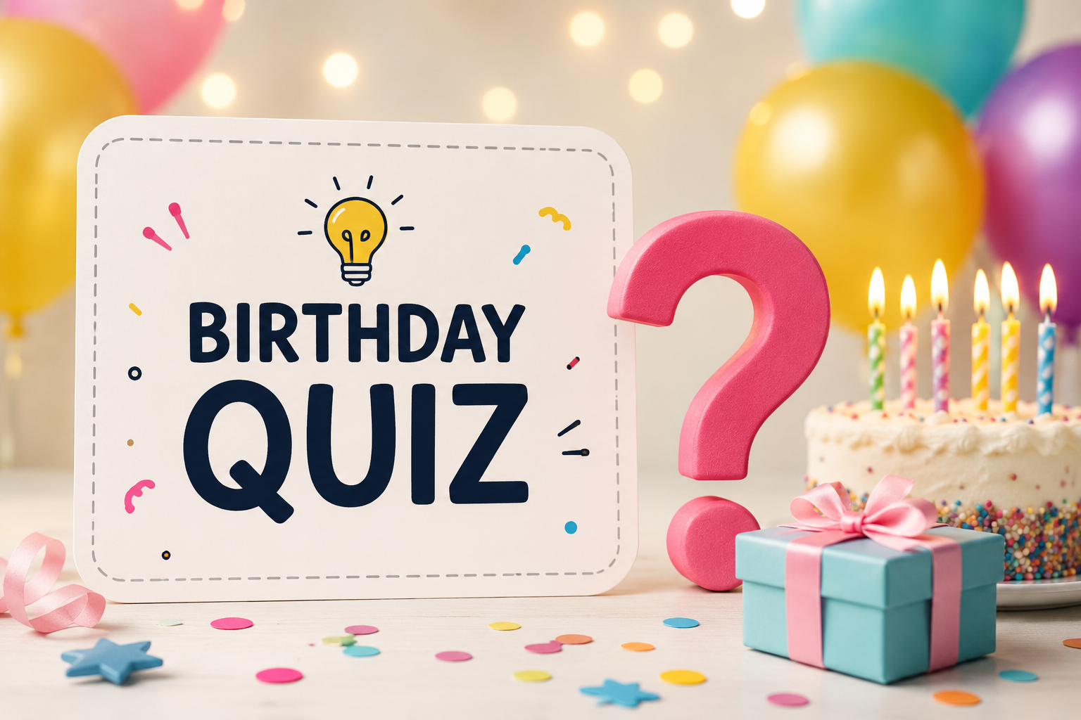 75 Birthday Quiz Ideas That Will Make Any Birthday Party More Fun