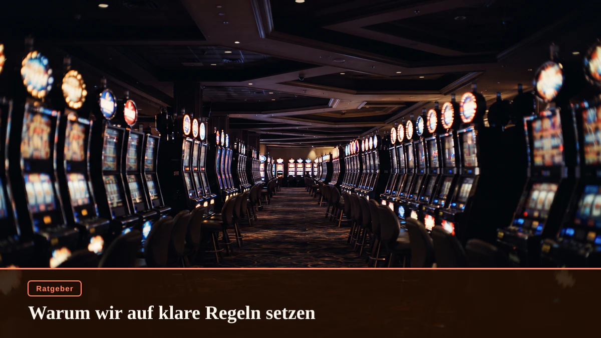 Warum wir auf klare Regeln setzen