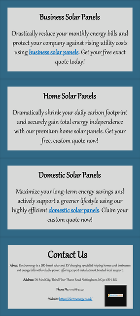 Business Solar Panels