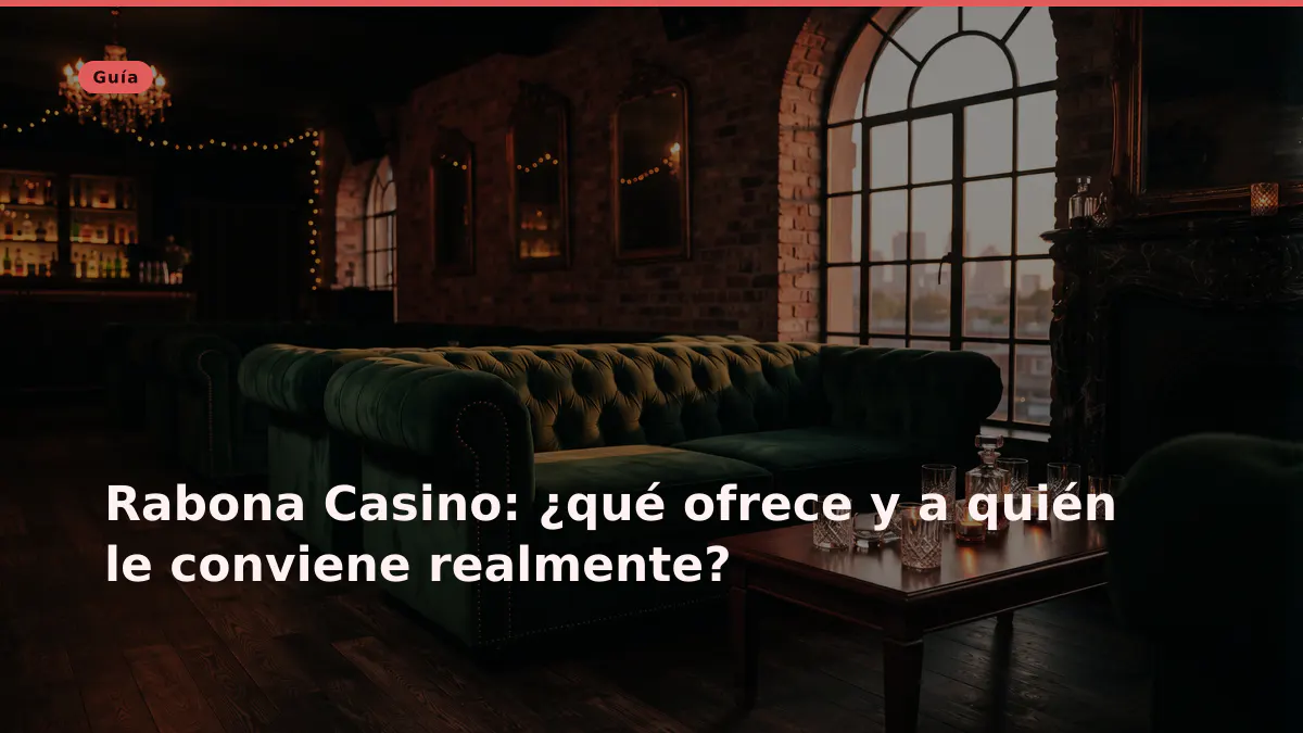 Rabona Casino: ¿qué ofrece y a quién le conviene realmente?