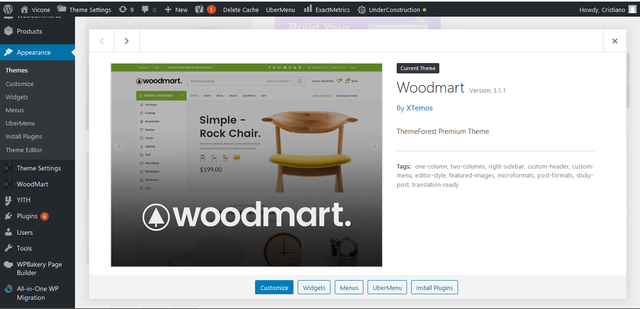 Woodmart-update-required