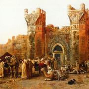 Edwin-Lord-Weeks-Gate-Of-Shehal-In-Morocco