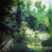 Мельница на истоке речки Вёль 1874
