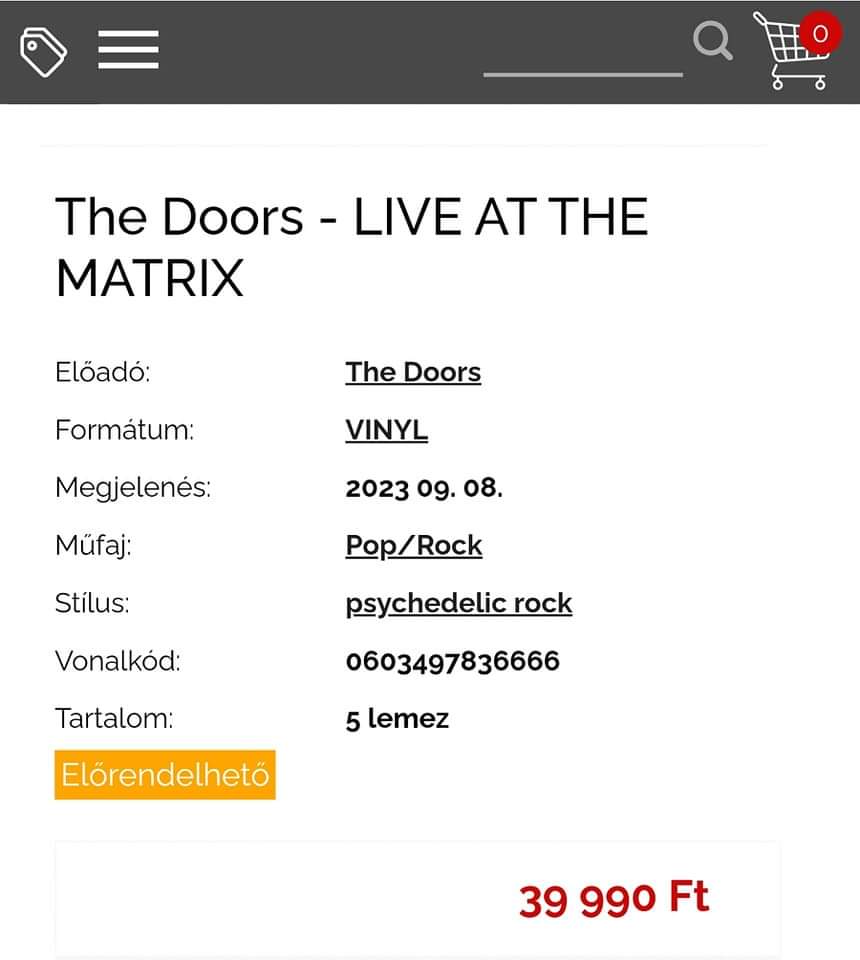 Offman Matrix The Doors