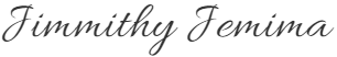 Signature - Chief Deputy Warden Jimmithy Jemima