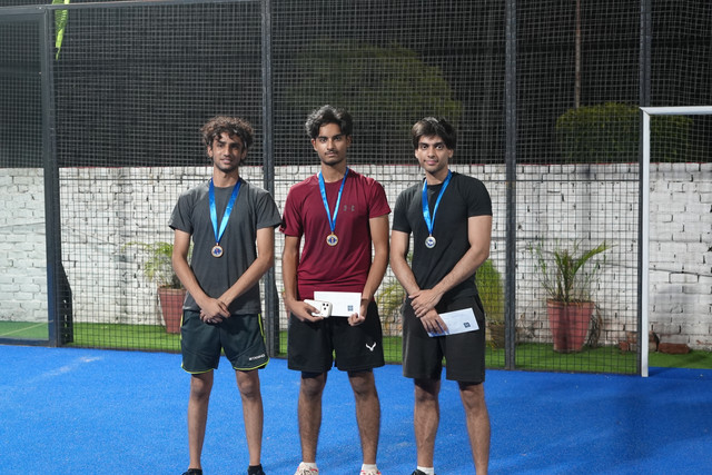 Closing ceremony at Elite Courts Padel Americano