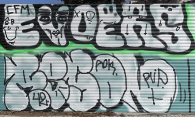 Graffiti artwork by DECAY