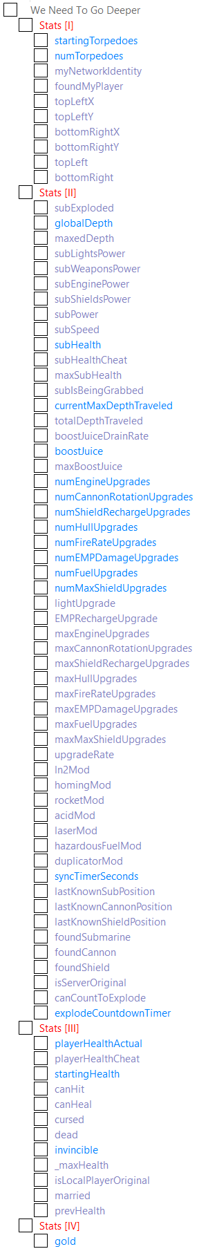 [Request] We Need to Go Deeper v1.5 Please! - FearLess Cheat Engine