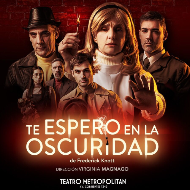 Póster de Te espero en la oscuridad