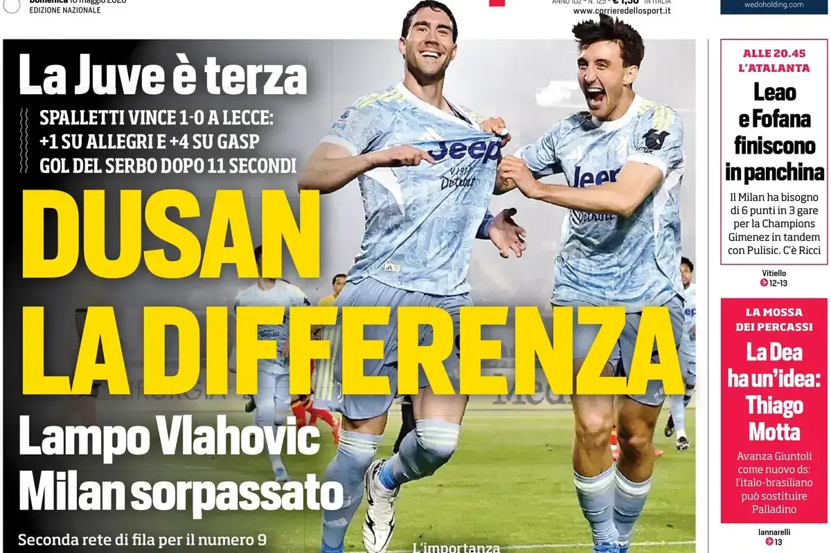 Vlahovic Blitz Seals Juventus’ Top-Three Push