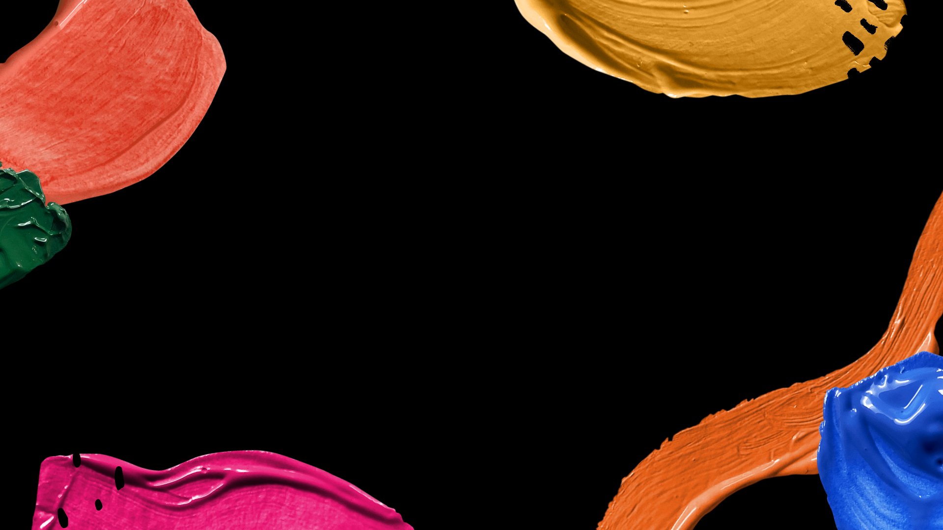 Imagem de fundo de uma pintura acrílica