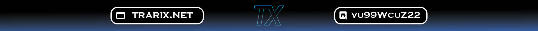 Trarix Development Server Banner