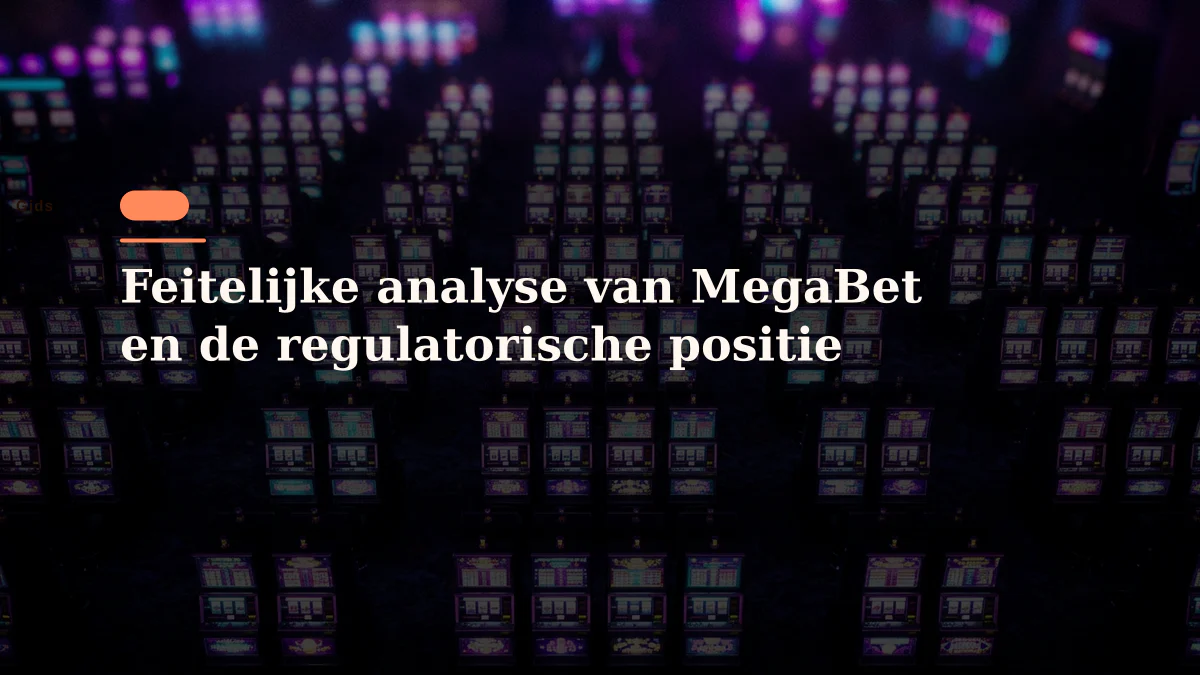 Feitelijke analyse van MegaBet en de regulatorische positie