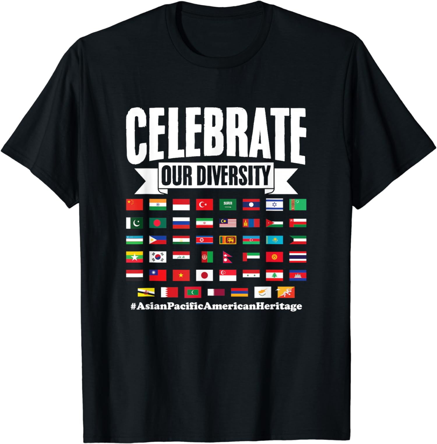 Diversity Asian American Pacific Islander Heritage Unisex T-Shirt