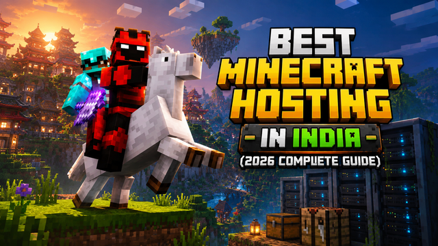 Best Minecraft Hosting in India (2026 Complete Guide)