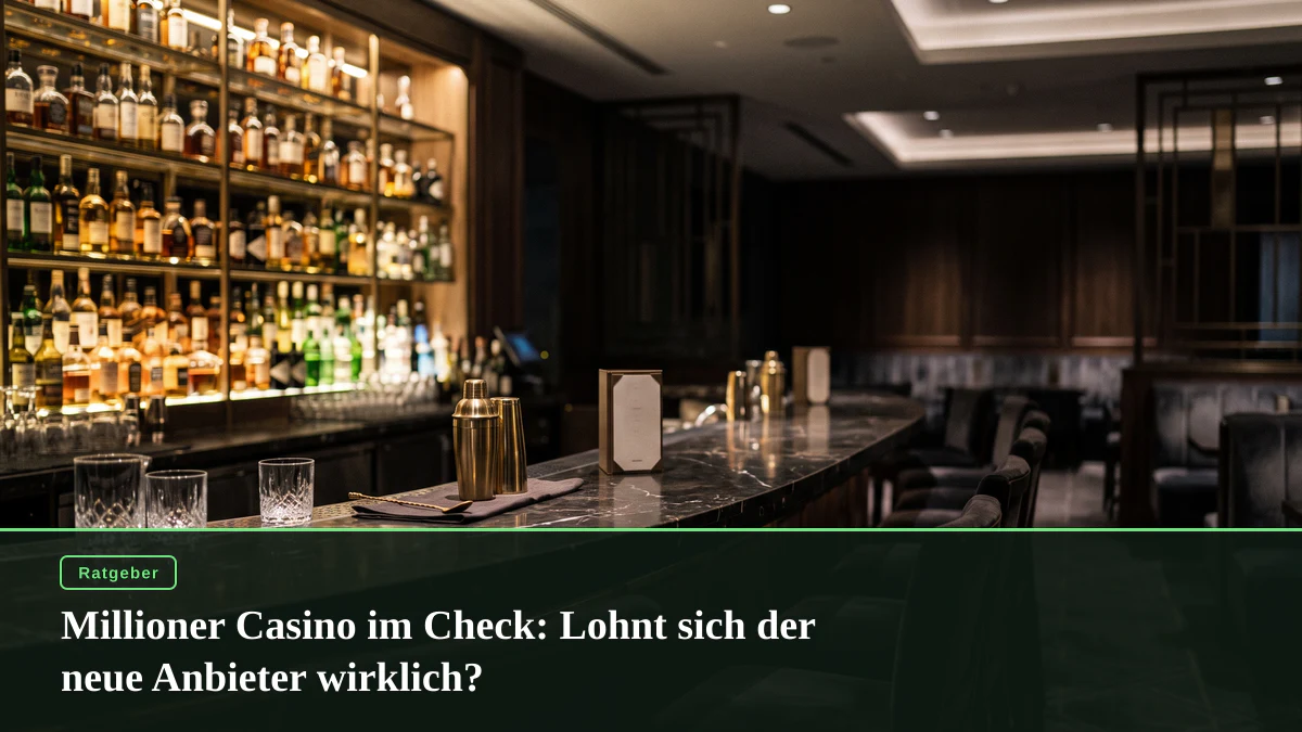 Millioner Casino im Check: Lohnt sich der neue Anbieter wirklich?