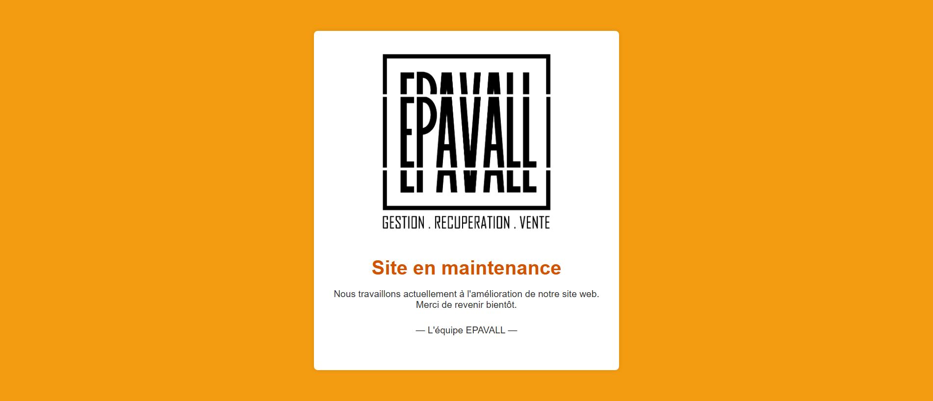 Screenshot of epavall.ma