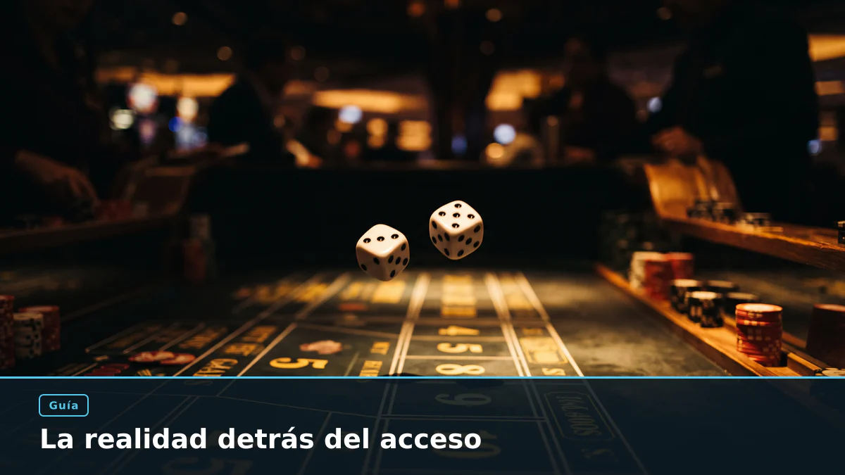 La realidad detrás del acceso