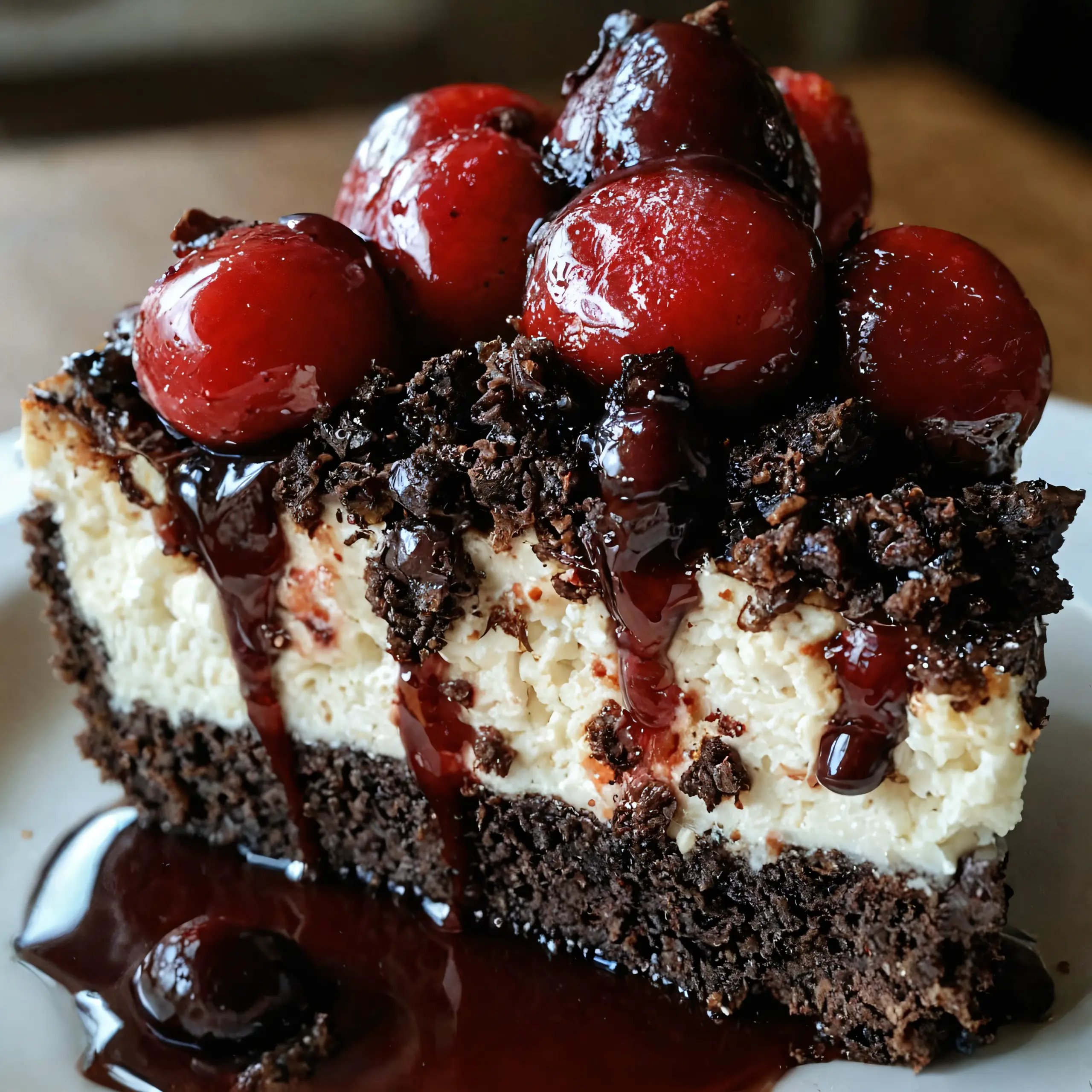 Unwiderstehliche Schwarzwald-Käsekuchen-Harmonie