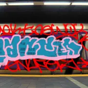 Graffiti artwork by cancer
