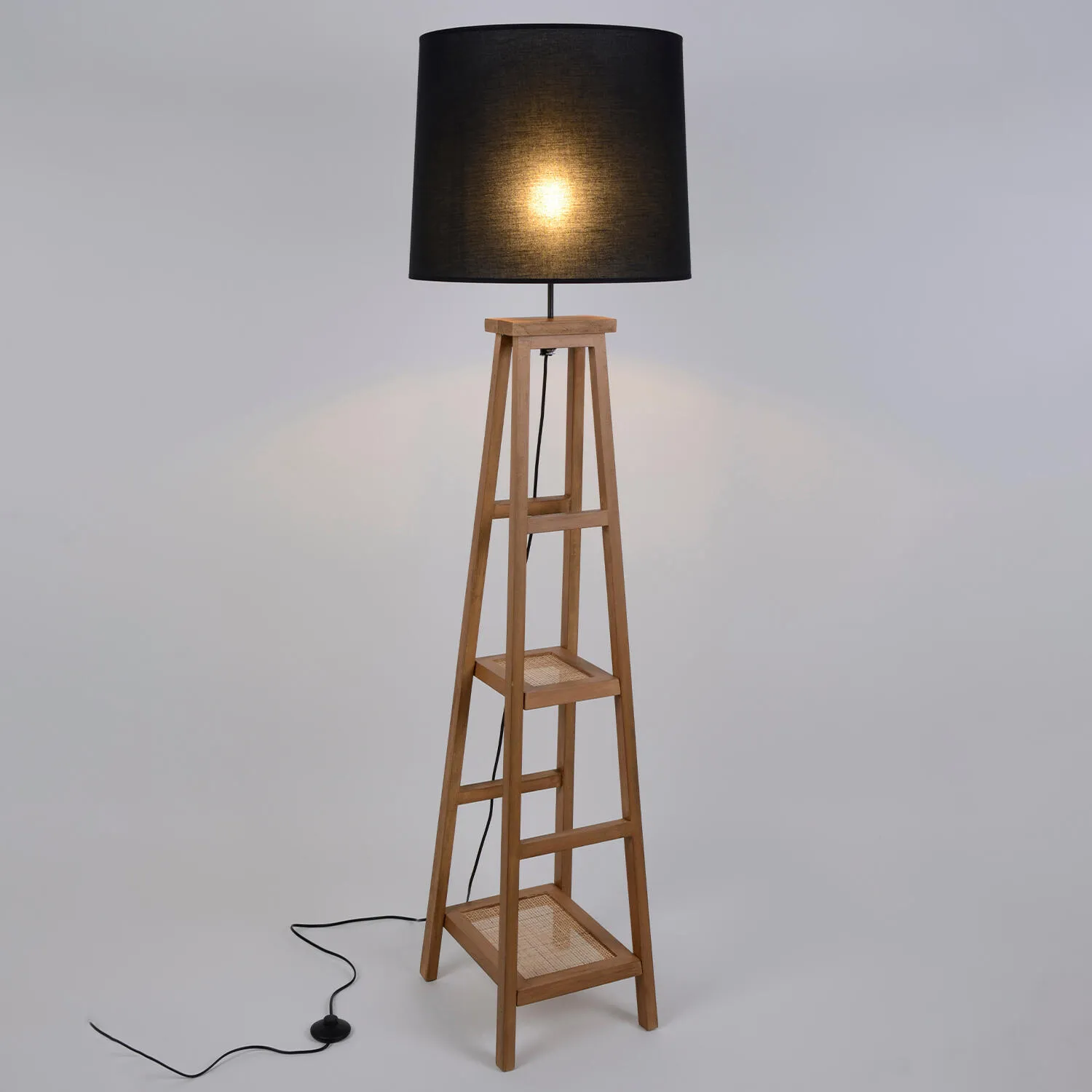 Lampe Booky en bois