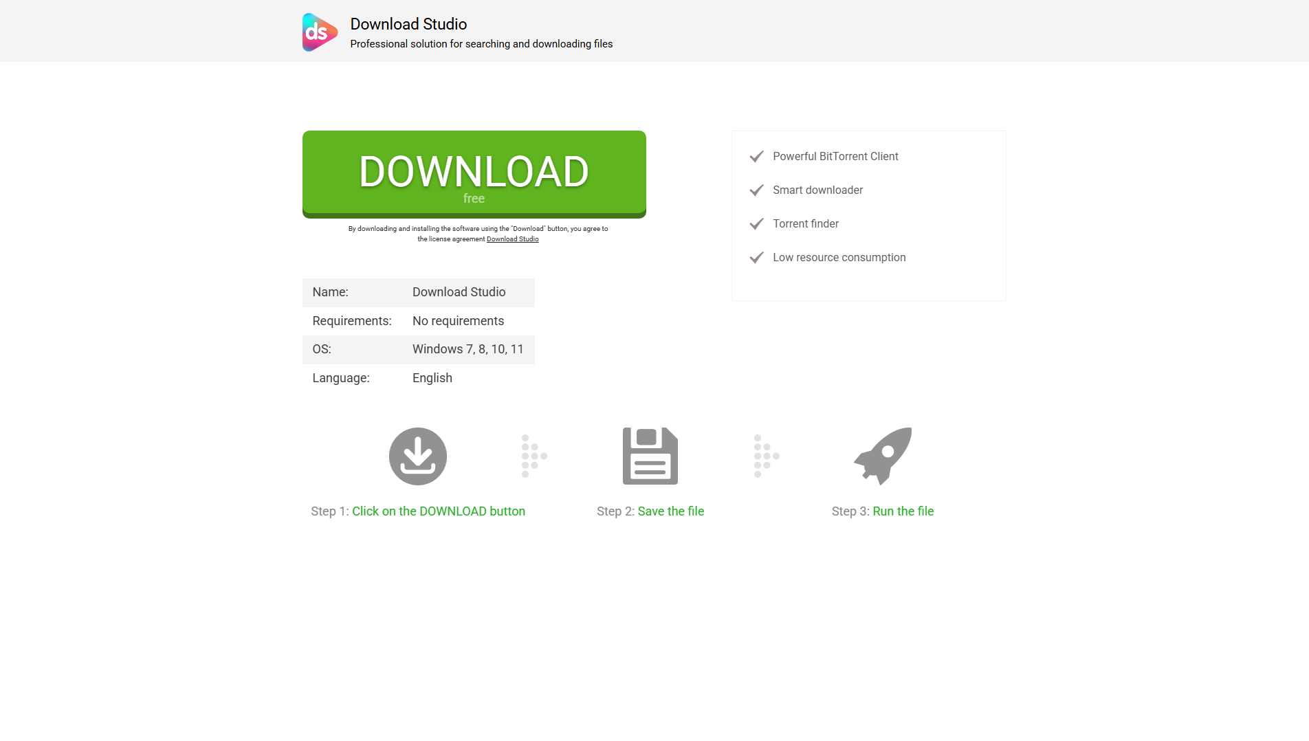 Stored capture of getdownloadstudio.net