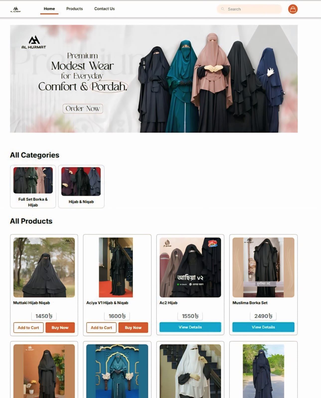 Alhurrimat E-Commerce