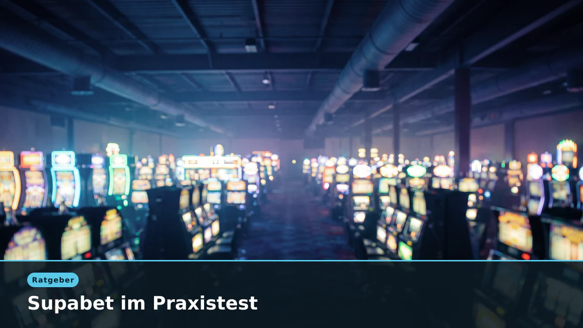 Supabet im Praxistest