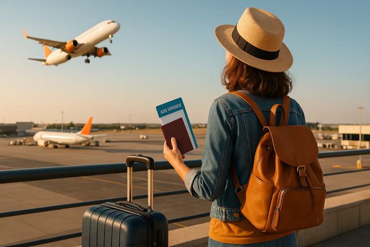Traveler at Airport