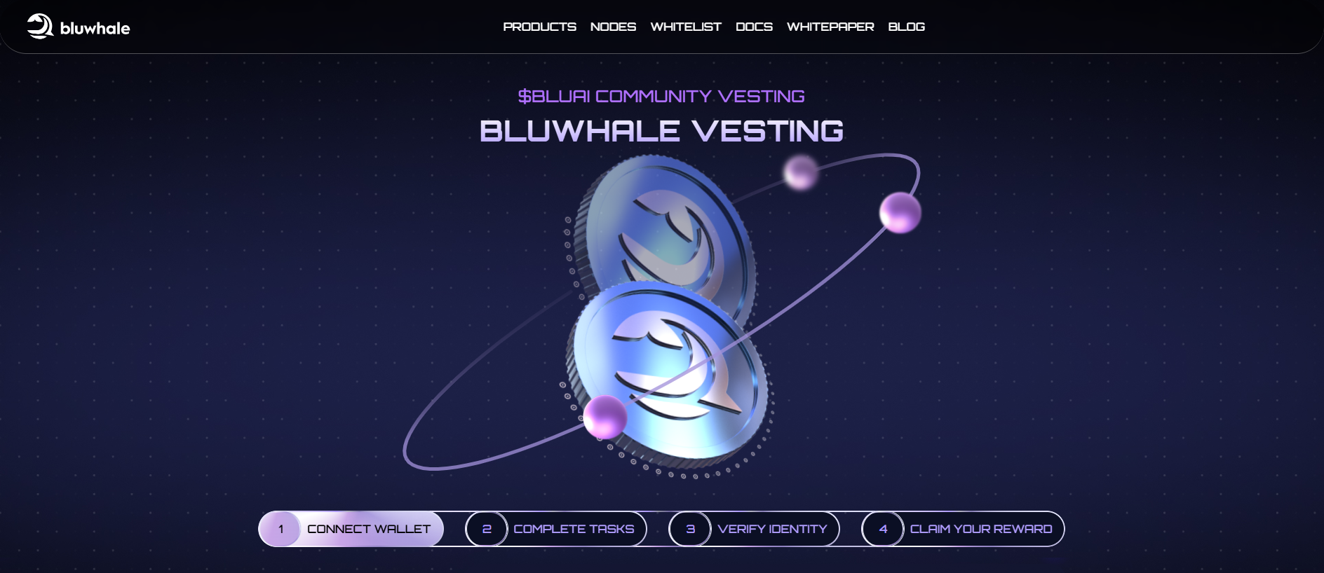 Stored capture of claim-airdrop.bluwhale.com