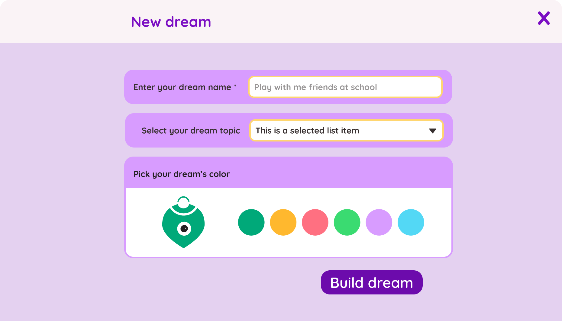Overlay - dream builder error